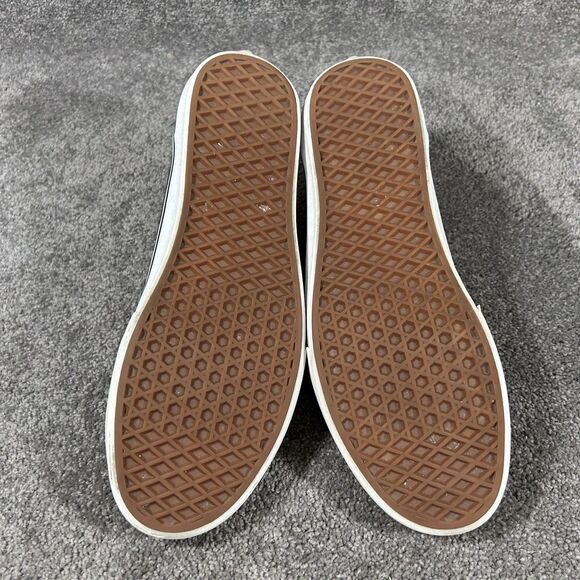 Vans Ward Jersey Block Mens Size 12 Dark Grey Textile Athletic Skate Shoes Used main image 4